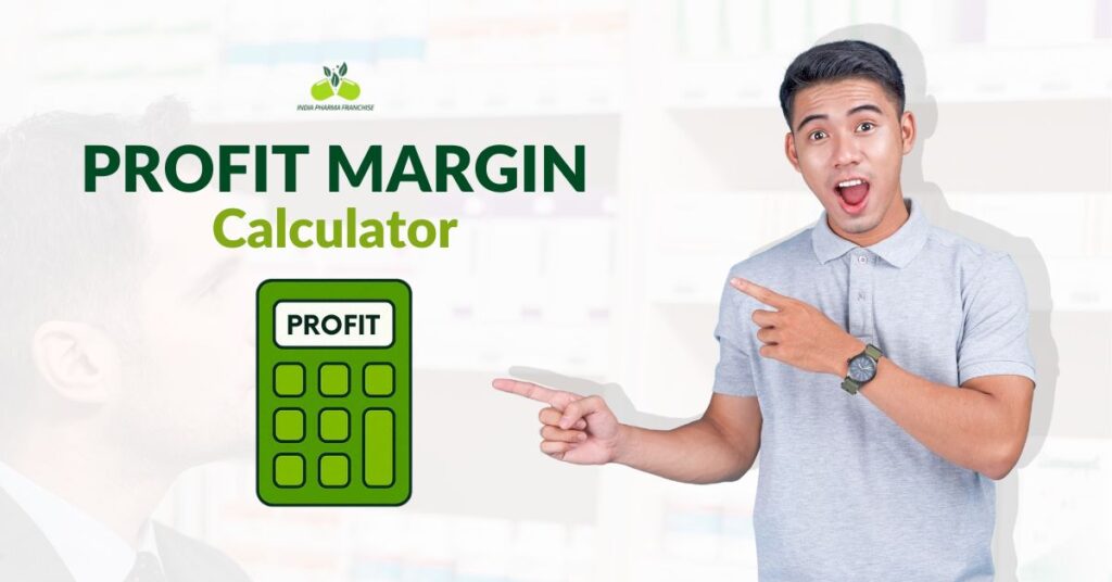 Image which is showing Profit margin calculator, which indicate the calculator is easy to us