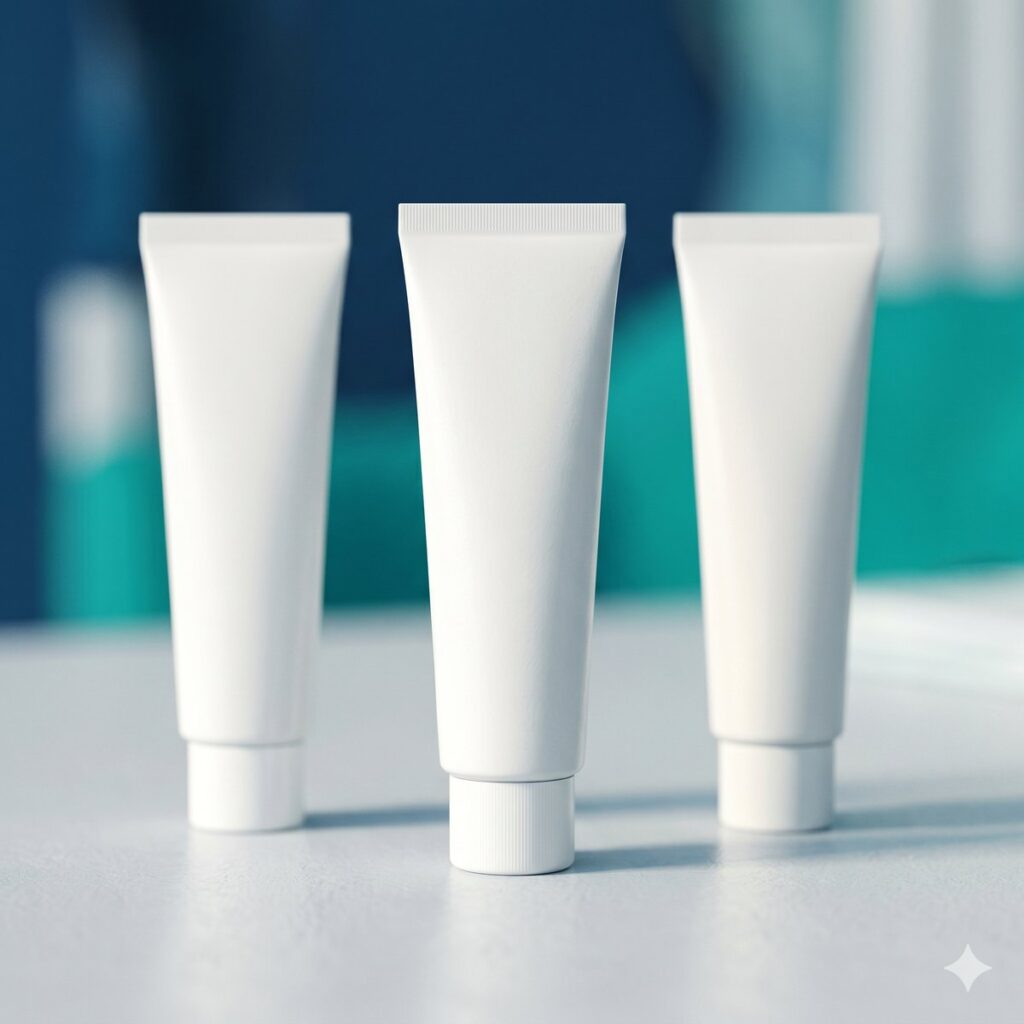 Three monobenzone cream tubes from India representing Benoquin, Albaquin and Uniqueen brands, prescription required.