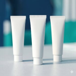 Three monobenzone cream tubes from India representing Benoquin, Albaquin and Uniqueen brands, prescription required.