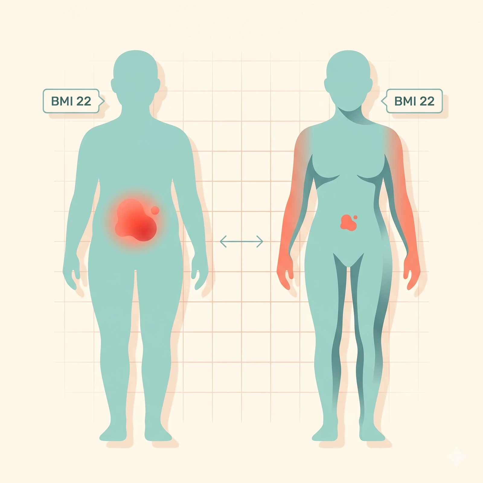 South Asian abdominal obesity waist cutoff — men 90 cm, women 80 cm